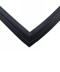 Corner detail of Combi Oven Door Gasket For SCC 61 No Tools Needed Easy Install Press Fit Replacement Seal, flexible material, easy to clean