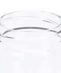Top view of 16oz glass cup for Portable Hydrogen Water Bottle Generator With 1400ppb Hydrogen Rich Water, 16oz Glass Cup.