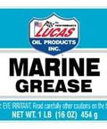 Lucas Oil Marine Grease, 1 lb tub, calcium sulfonate grease for marine use.