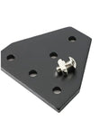 L Shape Outside Joining Plate Bracket 60x60x4mm With 5 Holes For 2020 V-Slot Aluminum Extrusion 90 Degree Corner Connector