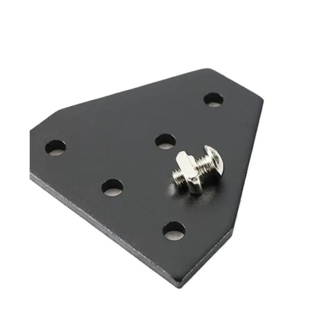 L Shape Outside Joining Plate Bracket 60x60x4mm With 5 Holes For 2020 V-Slot Aluminum Extrusion 90 Degree Corner Connector