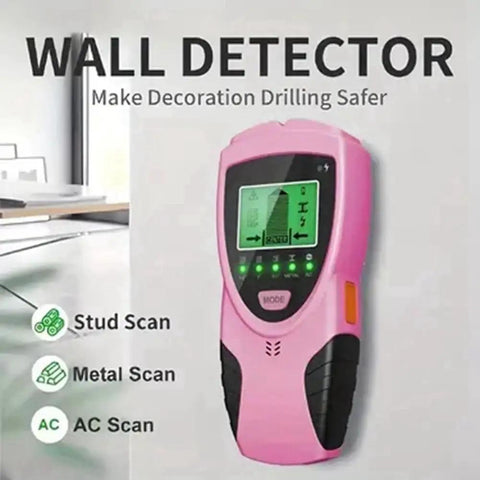Pro Grade Five In One Digital Stud Scanner Wall Maze Breaker Hits It Dead On Finds Wood Metal Studs Joists Live Ac Cables Deep Pipes Rebar No Sweat Just Straight Shot Accuracy You Can Bank On