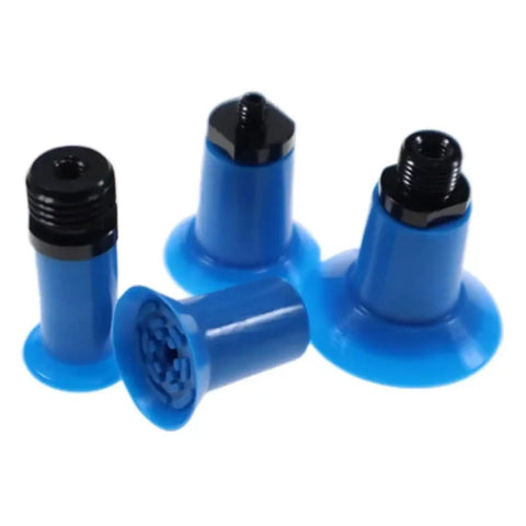 Industrial Single-Layer Vacuum Sucker For PE Film Bag Opening With F18 22 26 F33 Series Suction Nozzle Yx Pneumatic Pads blue grip nozzles