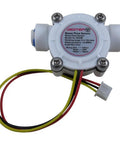 G1/4 Quick Connect Hall Effect Water Flow Sensor Flowmeter 0.3 To 10 Liters Per Minute with wiring for Arduino and Raspberry Pi