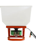 Electric Fertilizer Spreader For ATV And Tractor, 265Lb Load Capacity, 21.5 Inch Broadcast Spread, Front Mount, 12V 180W Motor