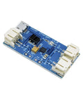 Hella Compact Two Pack Mini Solar Lipo Charger Board Featuring Cn3065 Lithium Battery Management Chip With Micro Usb Hookup, top view of circuit board.