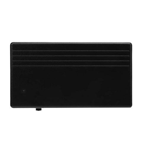 Solid 7800mAh UPS Power Supply For Router And Modem Backups Delivers Steady 24 Watts To Keep Your WiFi Alive During Outages flat black design