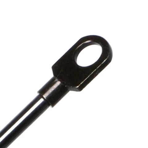 Close-up of an eyelet end of the Two Pack Universal Lift Support Struts Ninety Pound Gas Shocks for Toolbox Lid.