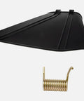 Heavy Duty EK1000003 Torsion Spring Kit For Exmark Lawn Mower Replacement Part With Deflector Chute 108-7895 And 110-6694 To Fix Your Ride On Machine Today black chute and spring kit