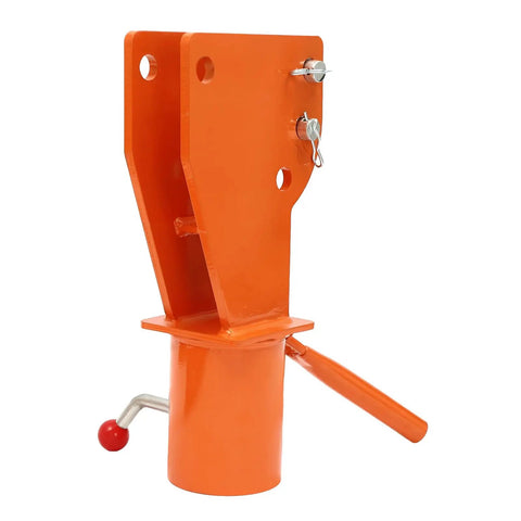 Rock Solid Folding Pickup Truck Bed Crane Hoist With Slick 12V Electric Winch Premium Painted Steel Adjustable Jib Arm And 360 Swivel Base Moving Heavy Gear Like A Boss