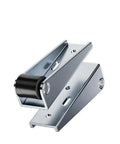 Heavy Duty 2 Pack Low Profile Anti Sag Gate Support Rollers With Sealed Ball Bearings, durable metal design for stability.