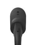 Rugged EV Charger Cable Holster For J1772 Connectors showing top view of sturdy black connector design, suitable for secure charging.