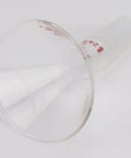 Beefy Oblique Offset Glass Funnel With 60 Degree Angle, 75mm Borosilicate Powder Funnel With 24 40 Joint For Lab Use, Heavy Duty Build