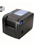 Hella Fast Thermal Label And Receipt Printer prints barcodes on 20 to 82mm paper without ink, compact USB design.