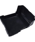 Heavy Duty Battery Box For Honda Accord 2013-2017, solid ABS plastic enclosure showing interior design for battery placement.