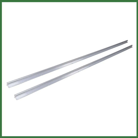 Heavy Duty SBR20 Linear Guideway Rail Kit With SBR20UU Bearing Blocks For DIY CNC And 3D Printer Build Projects Smooth Motion Control That Holds Up Under Stress Perfect For Your Next Big Rig Or Workshop Upgrade, 2200mm steel rails