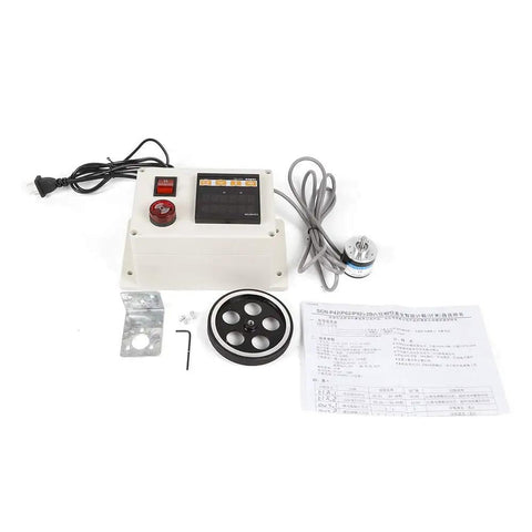 Digital Length Meter Counter With 300 PPR Rolling Wheel Encoder For Easy Pro Grade Distance Measurement In Millimeters Auto Reset Power Off Memory And Precision Testing Equipment 0 To 999999 with wheel, cable, and manual