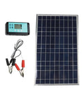 High Efficiency 100W Solar Panel Kit With Anti Corrosive Aluminum Frame And IP67 Weatherproof Junction Box for RVs and Off Grid Systems