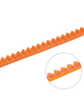 Close-up of MB Series 4 Pack Standard Sewing Machine Belt with detailed tooth design, polyurethane material, 500mm circumference