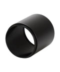 Aluminum M48x0.75mm Thread Extension Tube For Astrophotography And Terrestrial Viewing, black cylindrical adapter.