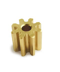 Beef Up 0.5M 32T Spur Gear And 8T Pinion Conversion Kit for 1 24 Scale RC Crawler Axial SCX24, CNC Machined Brass Pinion Gear