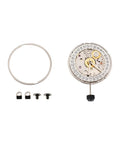 Automatic Watch Movement Replacement Kit With Decorated Finish Fully Compatible With SeaGull 2130 And ETA 2824 Clones components