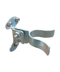 1 3 8 Inch Flat Back Wall Mount Fork Gate Latch For Chain Link Fence Posts, Rust Resistant Galvanized Steel Gate Hardware