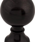 Serene 1 Inch Round Cabinet Knob In Honey Bronze, Durable Metal Hardware With Smooth Finish, Easy Install, Includes
