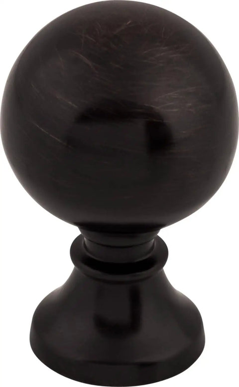 Serene 1 Inch Round Cabinet Knob In Honey Bronze, Durable Metal Hardware With Smooth Finish, Easy Install, Includes