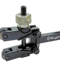 Clamp Type Knurling Tool With Knob For Lathe 3 To 20 mm Capacity 16 mm Shank Beefy Grippy Metalworking Accessory