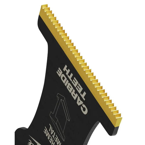 Heavy Duty Carbide Tipped Metal Cutting Blades With Ultra Sharp Edges, showing detailed carbide teeth for cutting steel and aluminum.