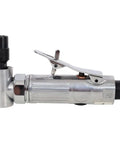 High Octane 1/4 Inch Air Angle Die Grinder Cranks At 21000 RPM Variable Speed Pneumatic Tool with aluminum body and quick connect.