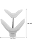 Grey clamp from 2 Pack Kids Crib Rail Connector Clips For Playpens, Safe Locking Bed Rail Clamps, Universal Fit For Home Nurseries And Playpens