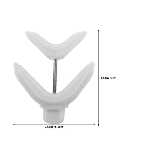 Grey clamp from 2 Pack Kids Crib Rail Connector Clips For Playpens, Safe Locking Bed Rail Clamps, Universal Fit For Home Nurseries And Playpens