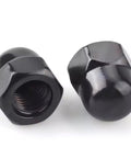 Size M6 Black Acorn Cap Nuts Set Of 20 Stainless Steel 18 8 304 With Electroplated Black Finish For Tough As Nails Corrosion Resistance