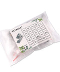 Packaging of 125 Piece Tactile Switch Kit With 25 Value Micro Momentary Push Button Switches for SMD and DIP use