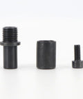 Killer Heavy Duty Electric Guitar Tremolo Arm Coupling Kit With Push In Locking Socket System Upgrade That Locks Your Whammy Bar Rock Solid Preventing Wobbles So You Can Focus On Riffs And Play Smooth All Night Long, black metal parts