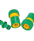 Quick Release Garden Hose Repair Kit With Durable Brass Connectors And Heavy Duty 3 Piece Set For Easy Home And Gardening Hoses Fix Job, 3 fittings