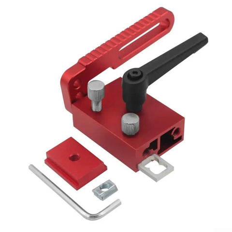 Heavy Duty Aluminum Miter Track Stop With Slick Glide Slider And Lock Tight Pin For Saw Table conversion kit components