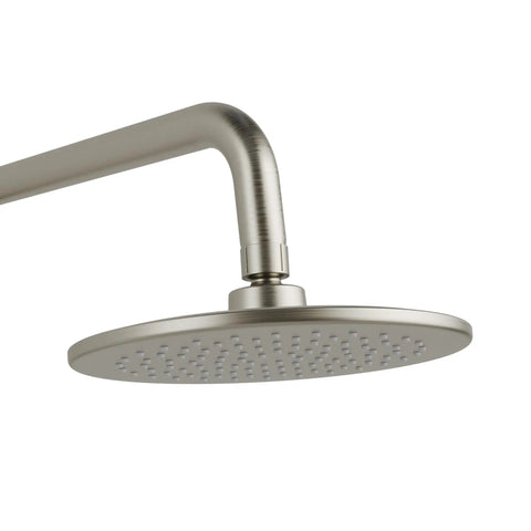 8 Inch Rain Shower Head With Magnetic Handheld Sprayer Polished Chrome No Remodel Needed Super Easy Retrofit Includes Hose And Individual On Off Control 1.8 GPM close-up view.