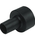 Black PP vacuum hose adapter, part of Upgrade Your Setup With This Five Piece Vacuum Hose Adapter Set, for improved suction.