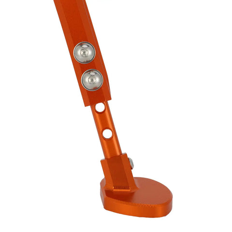 Three Level Adjustable Dirt Bike Side Kickstand for 125 450 XC XCF EXC EXCF XCW XCF W 2023 2024 Models, heavy duty alloy