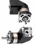 Heavy Duty 90 Degree Planetary Gearbox Reducer Packs 5 To 1 And 10 To 1 Ratios For 130 Frame AC Servo Motor With 24Mm Input Shaft