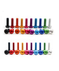 Colorful Aluminum Hex Socket Head Screws Set For DIY Projects M3 M4 M5 M6 5 6 8 10 12 16 20 25 30mm Lengths 10 Pieces Orange