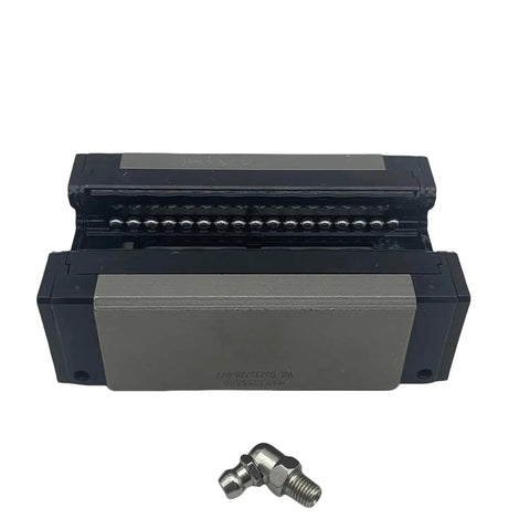 Front view of MSB30S Linear Guide Carriage Rails Slider Block, high load capacity for 3D printer motion control.