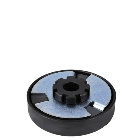 Knockout Performance Centrifugal Clutch With 3/4 Inch Bore And Rock Solid 12 Tooth Setup For Number 35 Chain Systems shown from top view.