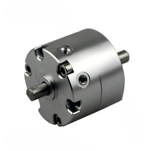 Real Deal Slick Pneumatic Rotary Actuator Vane Cylinder 30mm Shaft High Torque Smooth Rotation Valve Control Gear Mechanism.