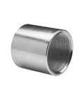 Heavy Duty Aluminum Rigid Conduit Coupling Sized For Six Inch Imc Raceways To Deliver Solid As A Rock Electrical Connections That Get The Job Done Right On Any Job Site Today - close-up view