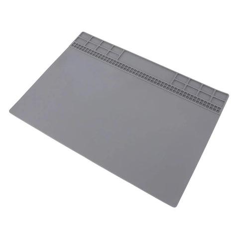 Heavy Duty Silicone Repair Mat With 98 Screw Holes Non Slip Grippy Workbench For Electronics Computers And Phone Repair