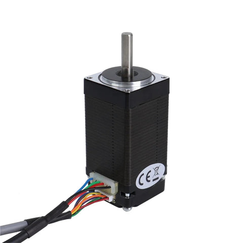 11 Closed Loop Stepper Motor With Magnetic Encoder 14Ncm Torque 0.67A Current 5mm Shaft Servo Motor side view